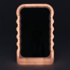 LED WAVE MIRROR WITH REMOTE