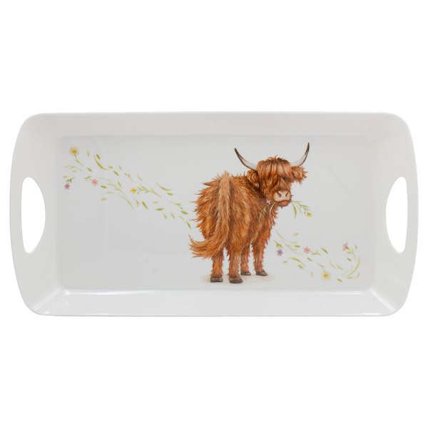HIGHLAND COW TRAY MEDIUM