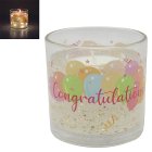 LED GEL CANDLE CONGRATULATIONS
