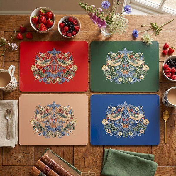 STRAWBERRY THIEF PLACEMAT4ASST
