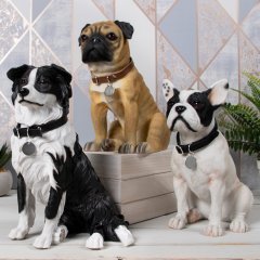 Dog Figurines on Social Media