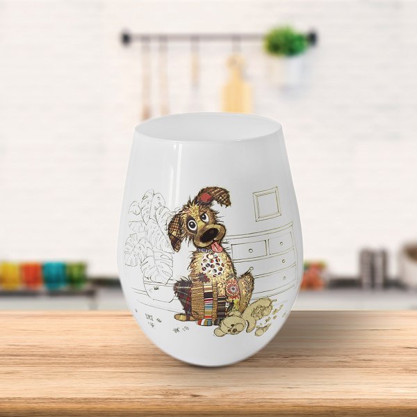 MURPHY MUTT STEMLESS GLASS