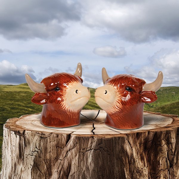 HIGHLAND COW SALT & PEPPER