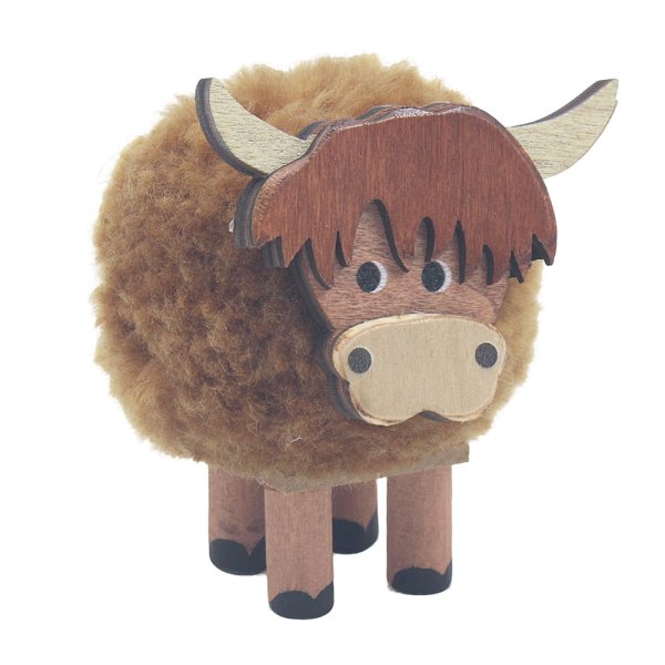 HIGHLAND COW POM POM LGE HIGHLAND COW POM POM LGE