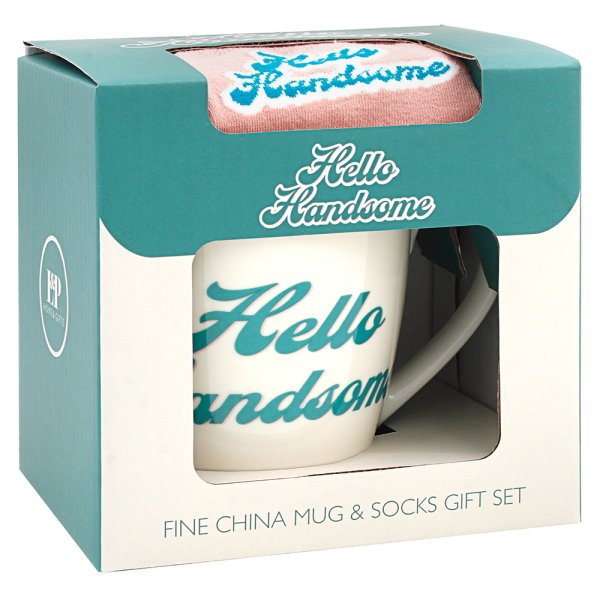 HELLO HANDSOME SOCK GIFT SET