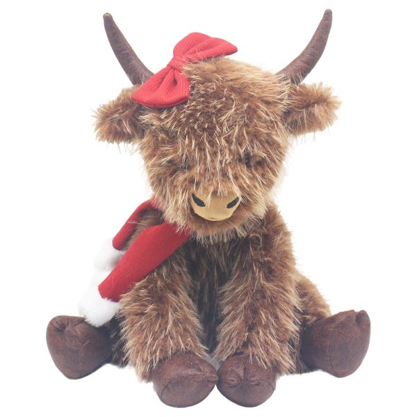 HENRY HIGHLAND COW SITTING L