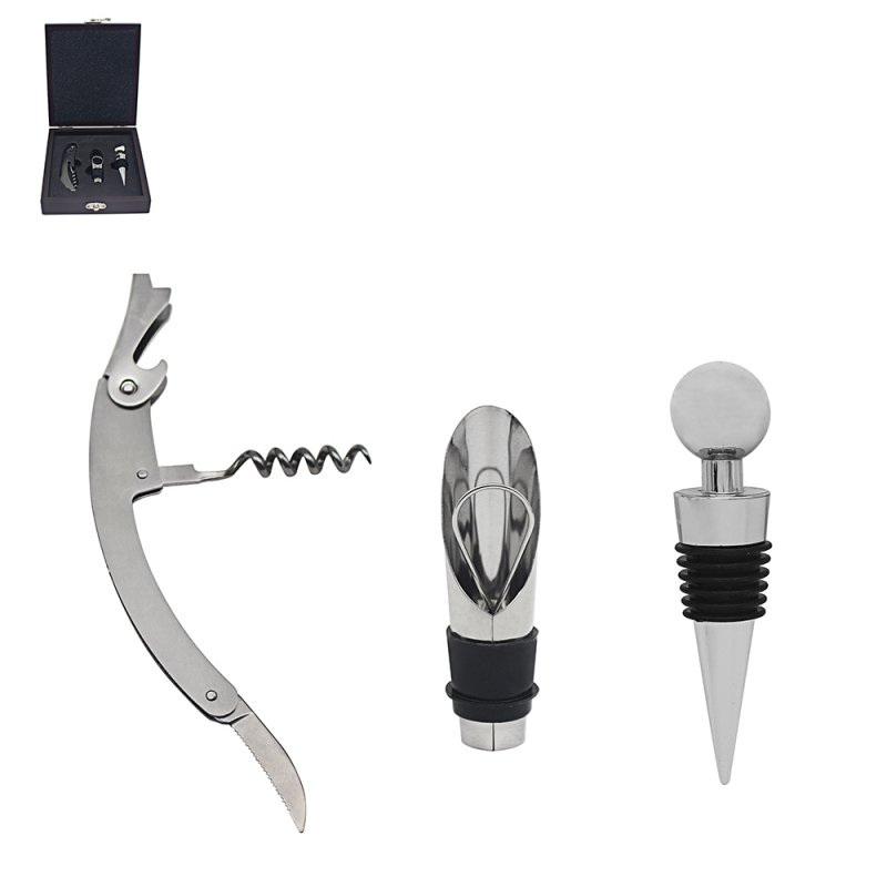 WINE CONNOISSEUR OPENER 3PCSET Lesser & Pavey