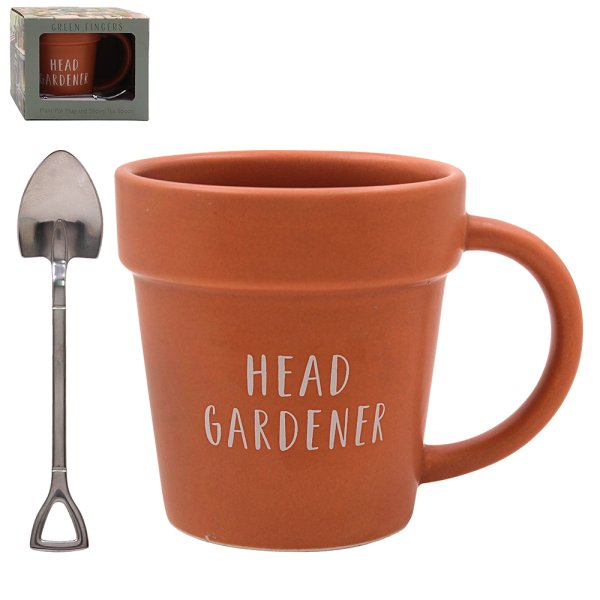 HEAD GARDENER MUG & SPOON