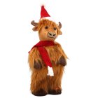 HIGHLAND COW STANDING DANCING