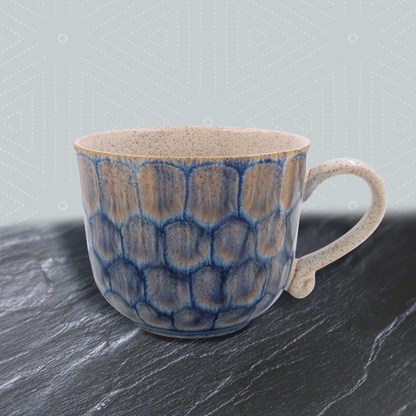 REACTIVE GLAZE MUG - BLUE