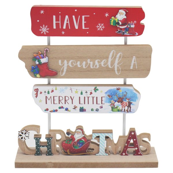 FESTIVE FRIENDS PLAQUE