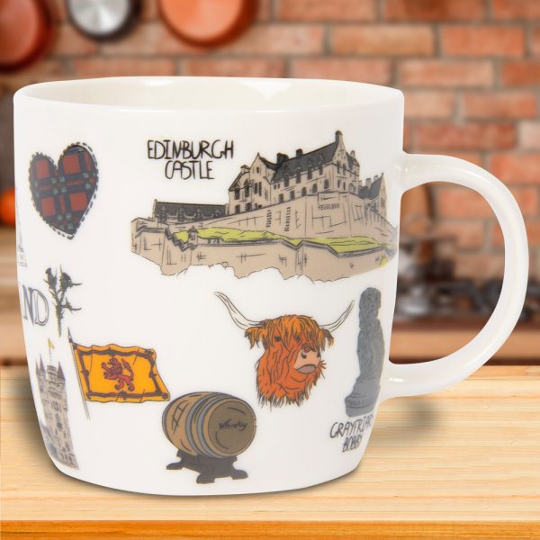 SCOTTISH SKETCH MUG