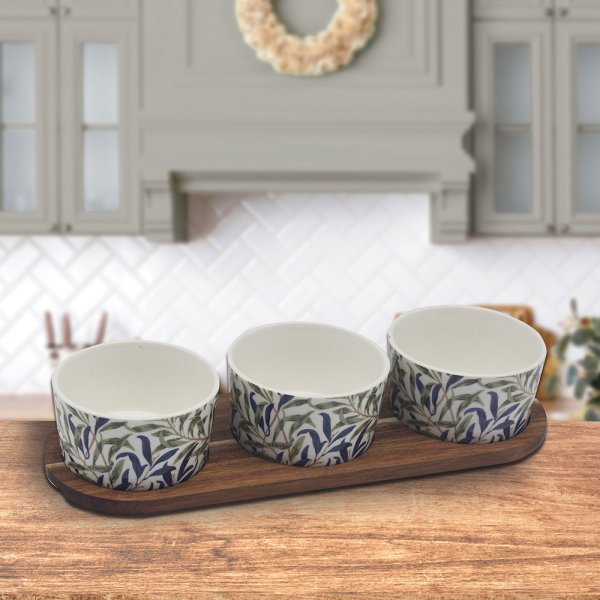 WILLOW BOUGH SNACK BOWLS TRAY