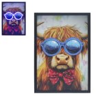 LED PAINTING-HIGHLAND COW