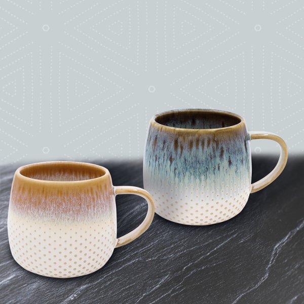 REACTIVE GLAZE MUGS 2A SET 2