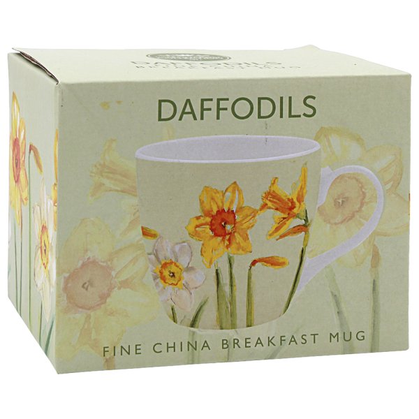 DAFFODILS BREAKFAST MUG