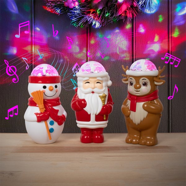 XMAS LED PROJECTOR 3 ASST