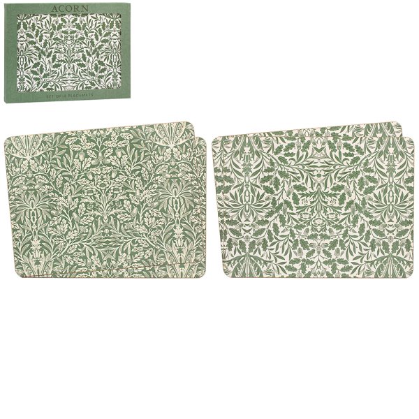 ACORN PLACEMATS SET 4