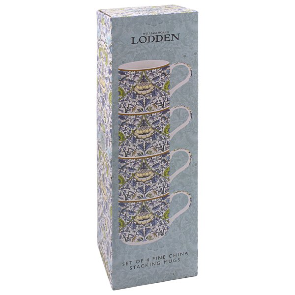 LODDEN STACKING MUGS SET 4