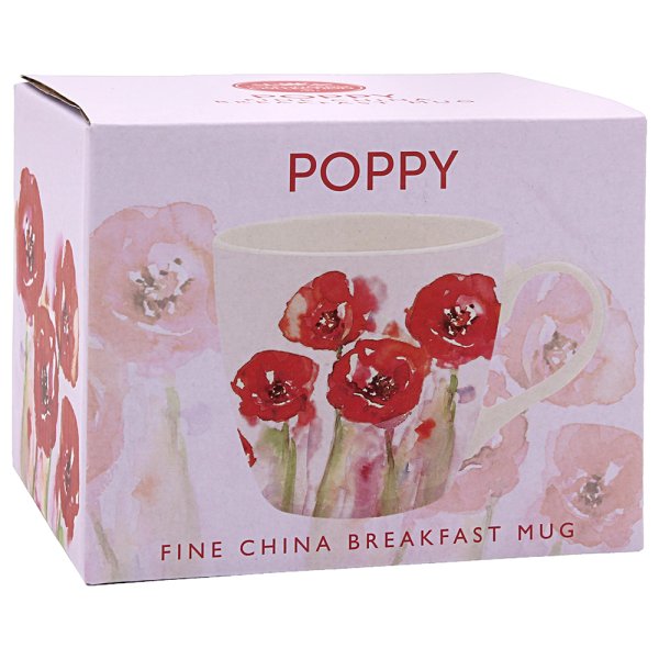POPPY BREAKFAST MUG