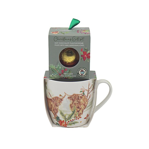 HIGHLAND COW CHOCOLATE BOMB