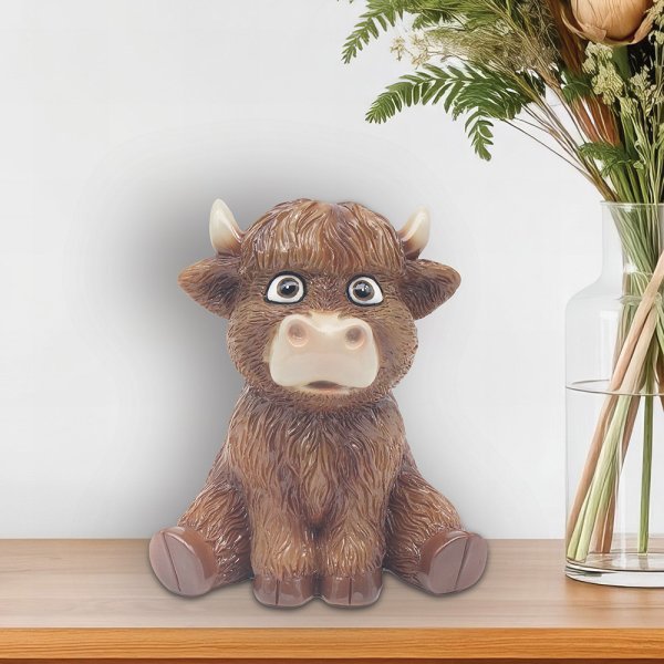HIGHLAND COW 12CM