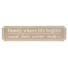 FAMILY LIFE BEGINS PLAQUE