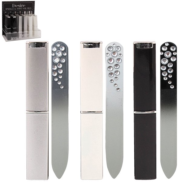 DIAMANTE NAIL FILE 3 ASST