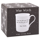 LOVE THE LIFE YOU LIVE MUG