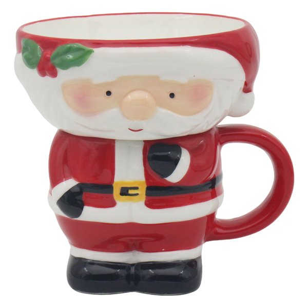 MUG WITH BOWL SANTA