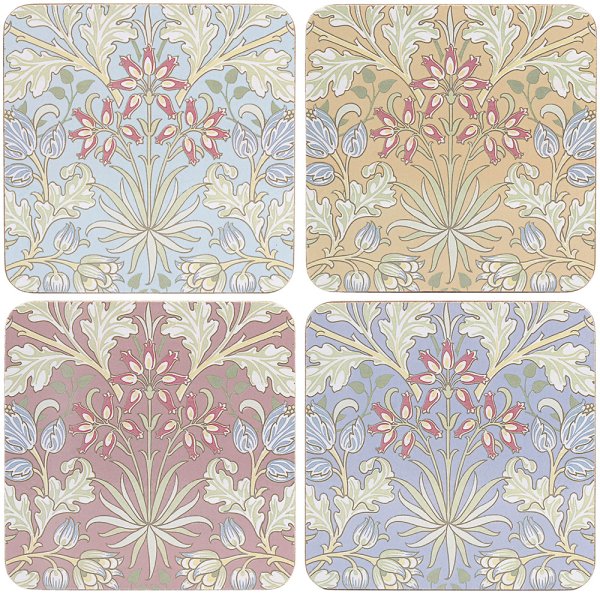 HYACINTH COASTERS SET 4