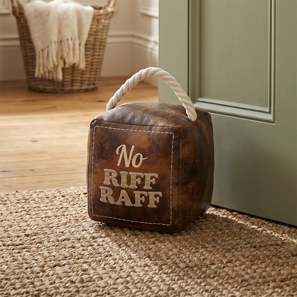 FAUX LEATHER RIFF RAFF D/STOP