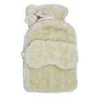 HOT WATER BOTTLE & MASK WHITE