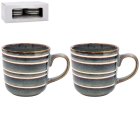 REACTIVE GLAZE MUGS SET 2
