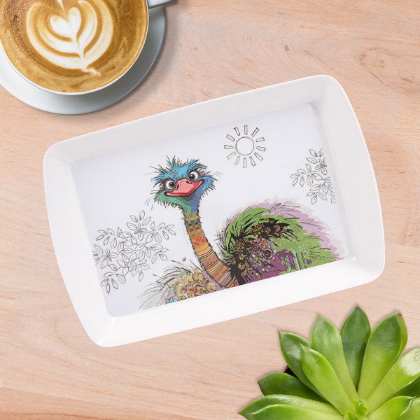 OSCAR OSTRICH TRAY