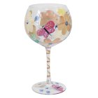 BUSY LIZZE BUTTERFLIES GIN GLS