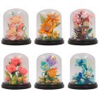 MINI BRICKS FLOWERS 6 ASST