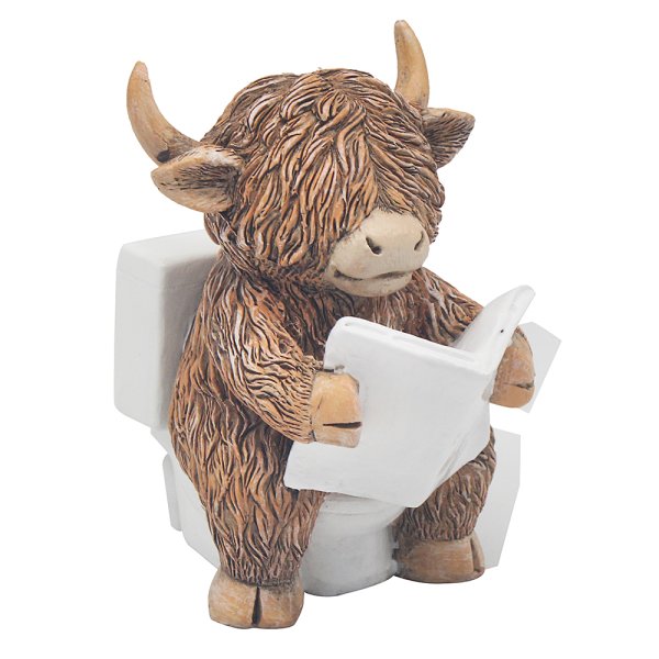 HIGHLAND COW LOO-TIME