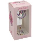 DRAGONFLIES & DAISIES WINE GLA