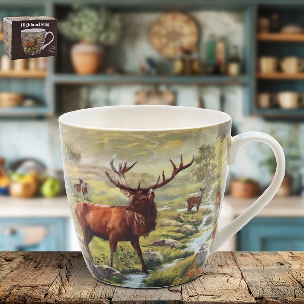 STAG BREAKFAST MUG