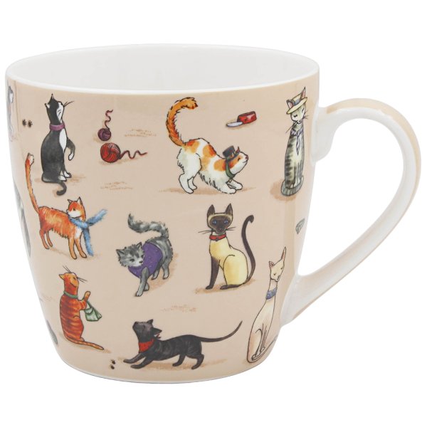 KITTY CATS BREAKFAST MUG