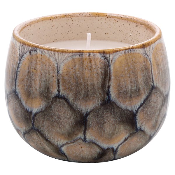 REACTIVE GLAZE CANDLE - GREY