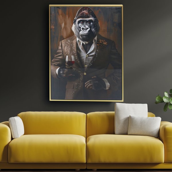 WINE KONG-OISSEUR WALL ART