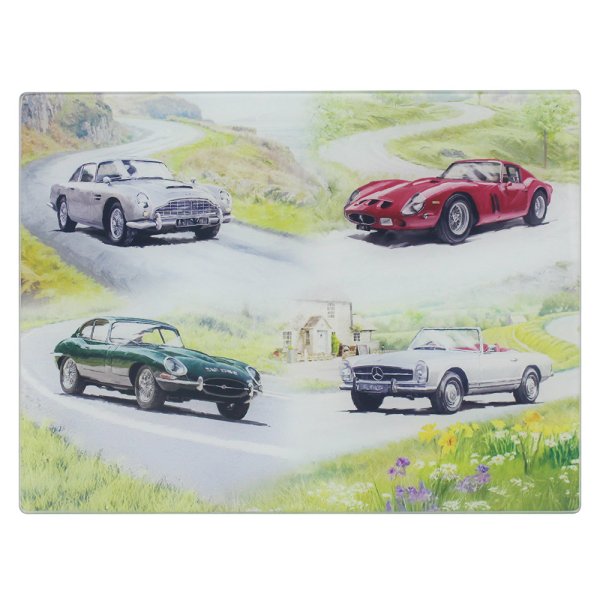 CLASSIC CARS CUTTING BOARD