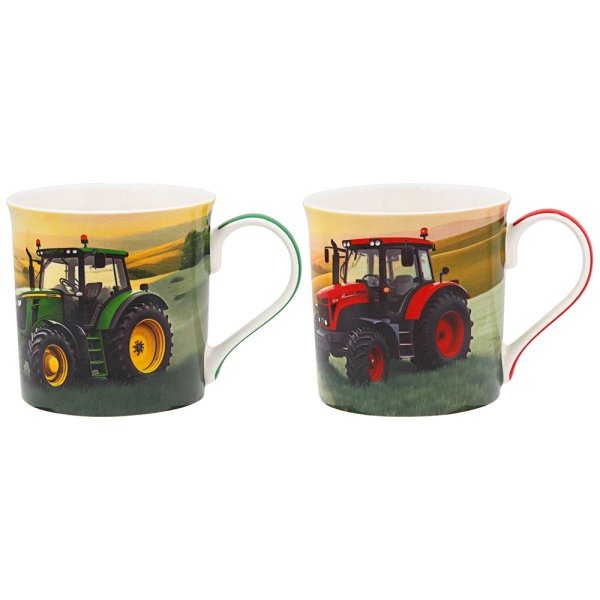 TRACTORS MUGS SET 4