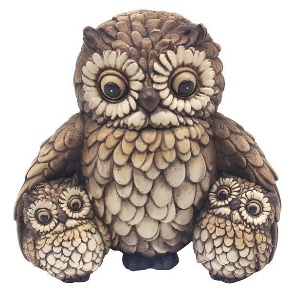 HOOTERS OWL WITH BABIES HOOTERS OWL WITH BABIES