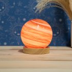 COSMIC PLANET LAMP PINK & BRN