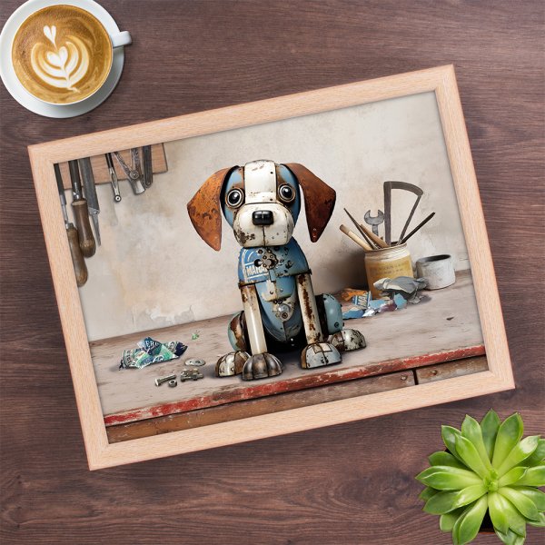 SCRAP BEAGLE LAPTRAY