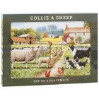 COLLIE & SHEEP PLACEMATS S/4