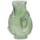 FISH VASE GLASS GREEN